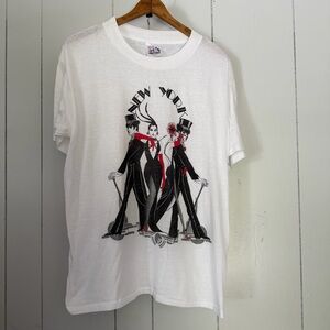 Vintage 1988 New York City Single Stitch T Shirt White Adult X-Large Made In USA